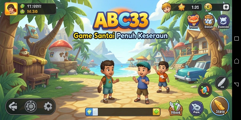 Screenshot gameplay <strong>ABC33</strong> yang menyenangkan dan penuh warna.