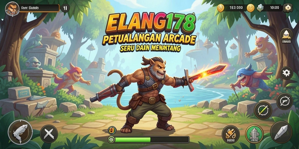 Tampilan gameplay ELANG178 yang seru dan penuh warna.