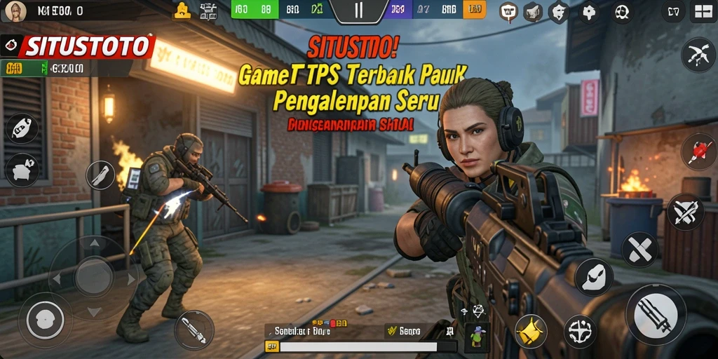 Screenshot menggambarkan aksi seru dalam permainan TPS SITUSTOTO.